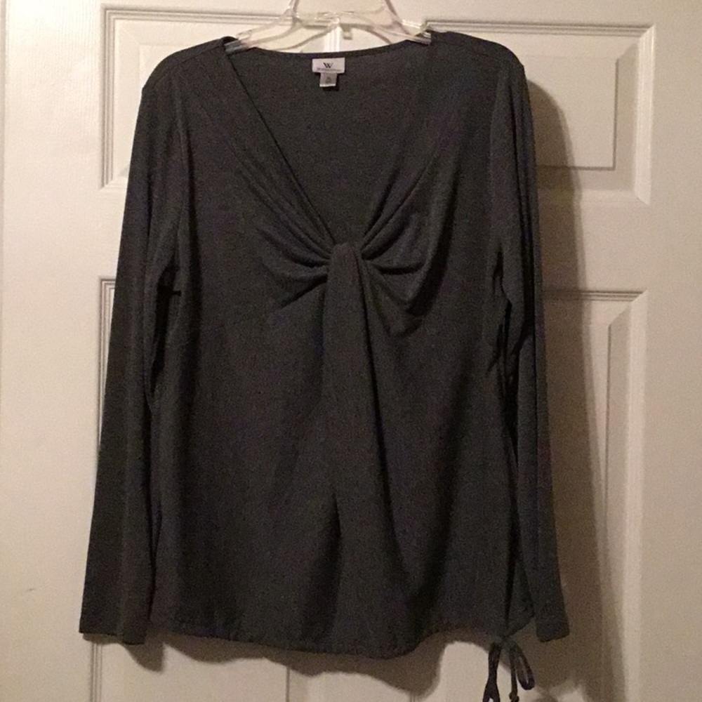 Gray Blouse